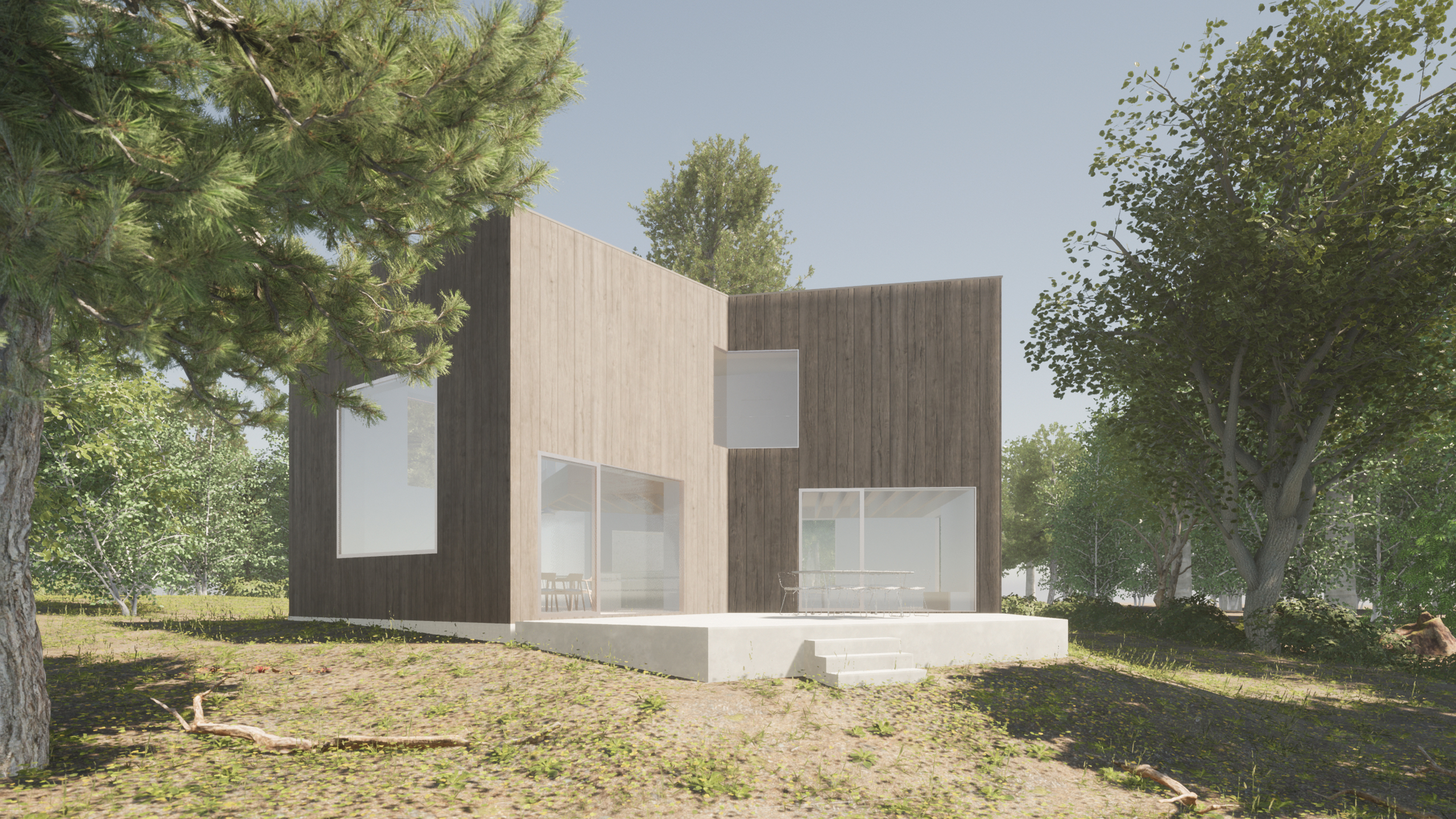 energiezuinige houtskeletbouw woning Leuven